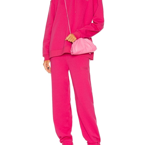 Ganni Other - Ganni Vibrant Pink Joggers  XXS and  hoodie S set